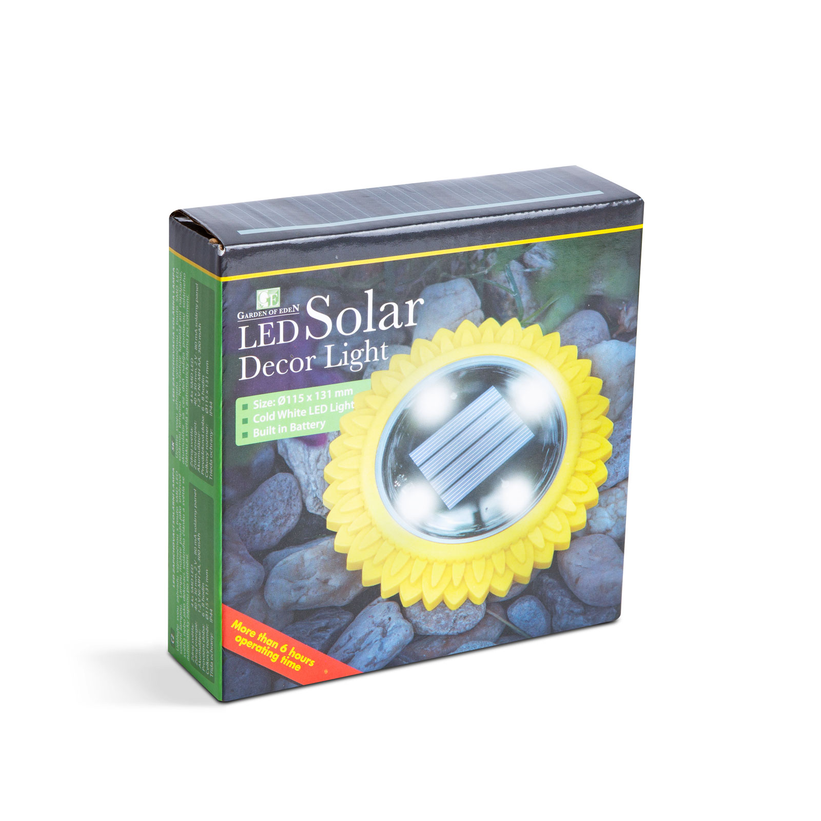 Lampa solara gradina LED alb rece galbena, iluminat exterior cu tarus, decor alee [2]