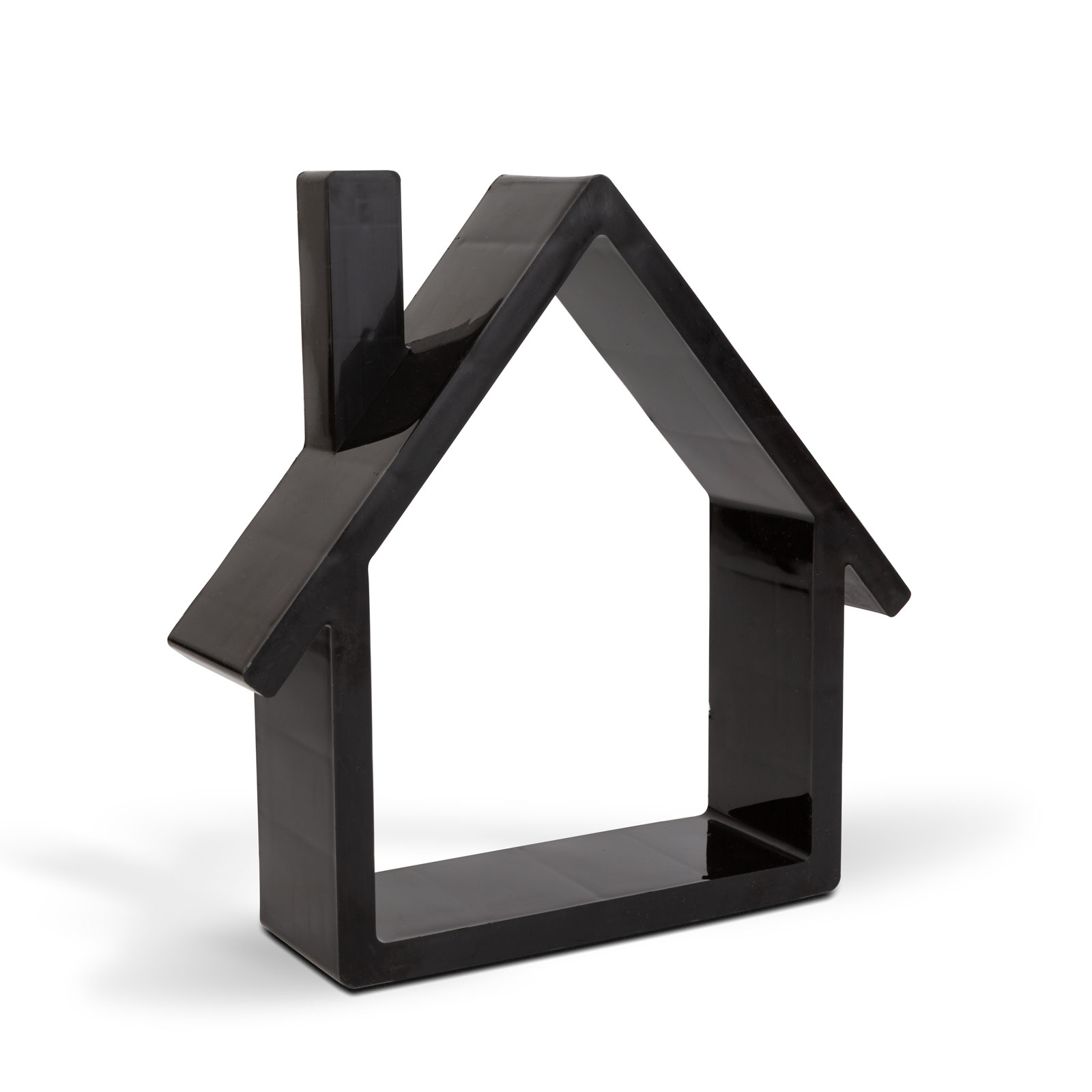 Raft decorativ perete forma casa 24 cm, 4 culori, pentru plante si obiecte, decor interior modern [2]