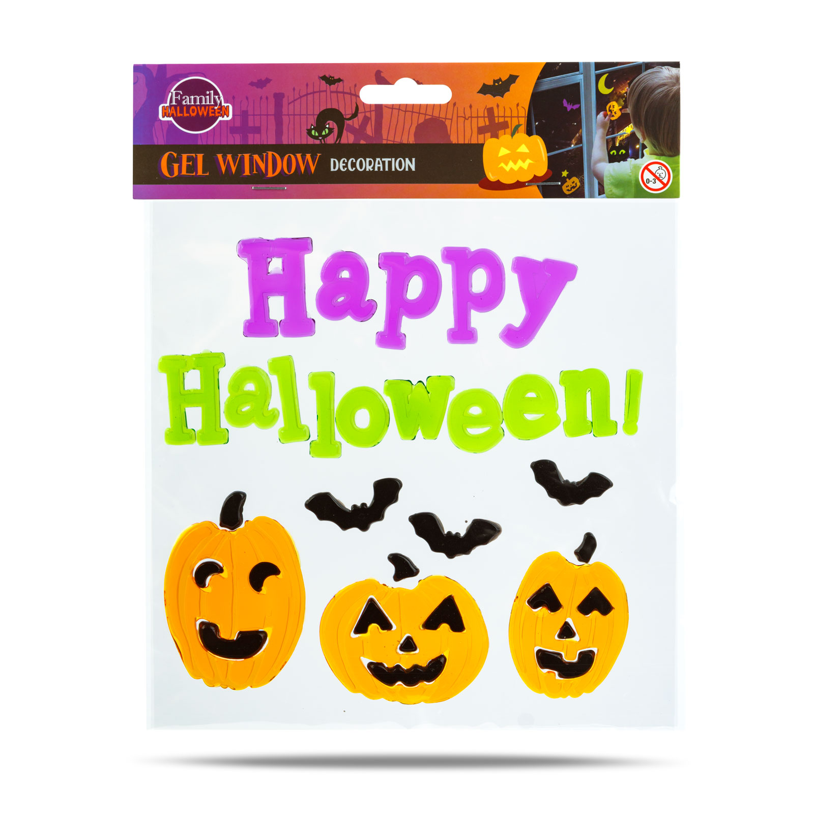 Decorațiuni cu gel pentru ferestre - Halloween [2]