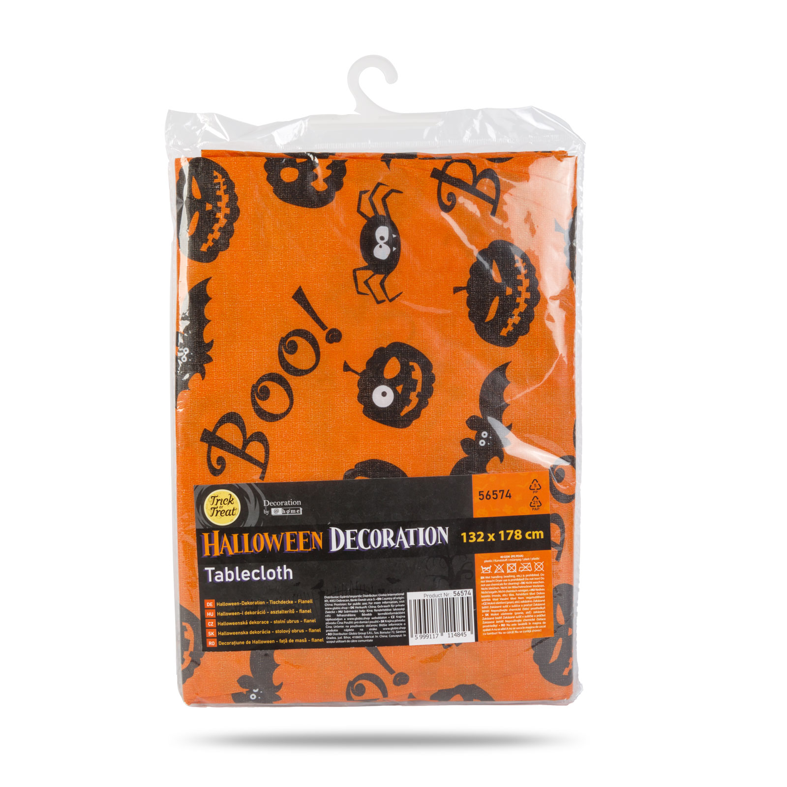 Decorațiune de Halloween - față de masă - flanel - 132 x 178 cm [2]