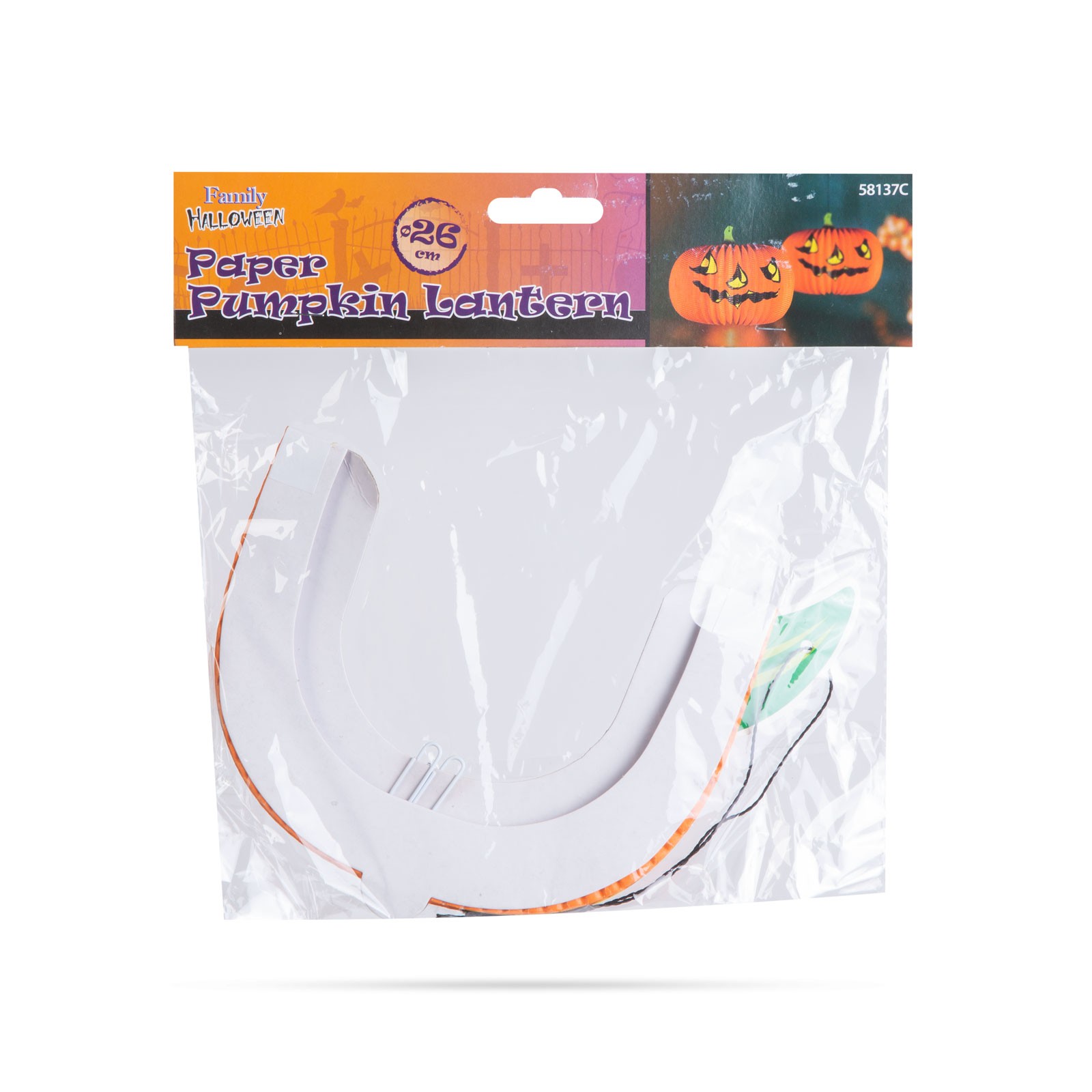 Halloween dovleac lampation - agățat - 26 cm [2]