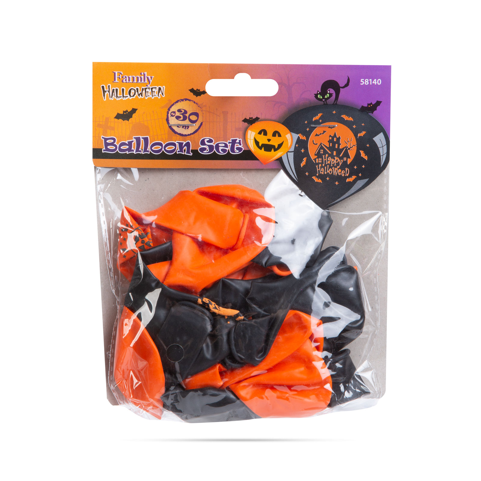 Set balon de Halloween - 6 tipuri - 20 piese / pachet [1]