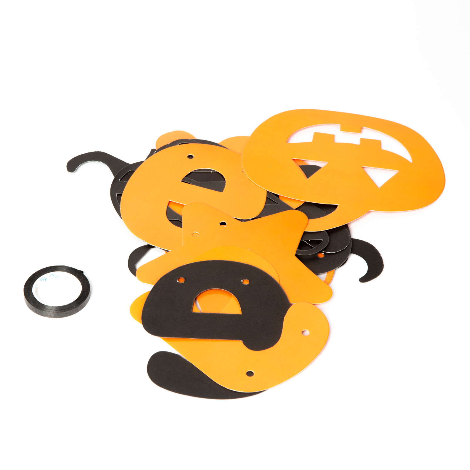 Ghirlandă de hârtie de Halloween - inscripția "Happy Halloween" - 3,5 m [1]