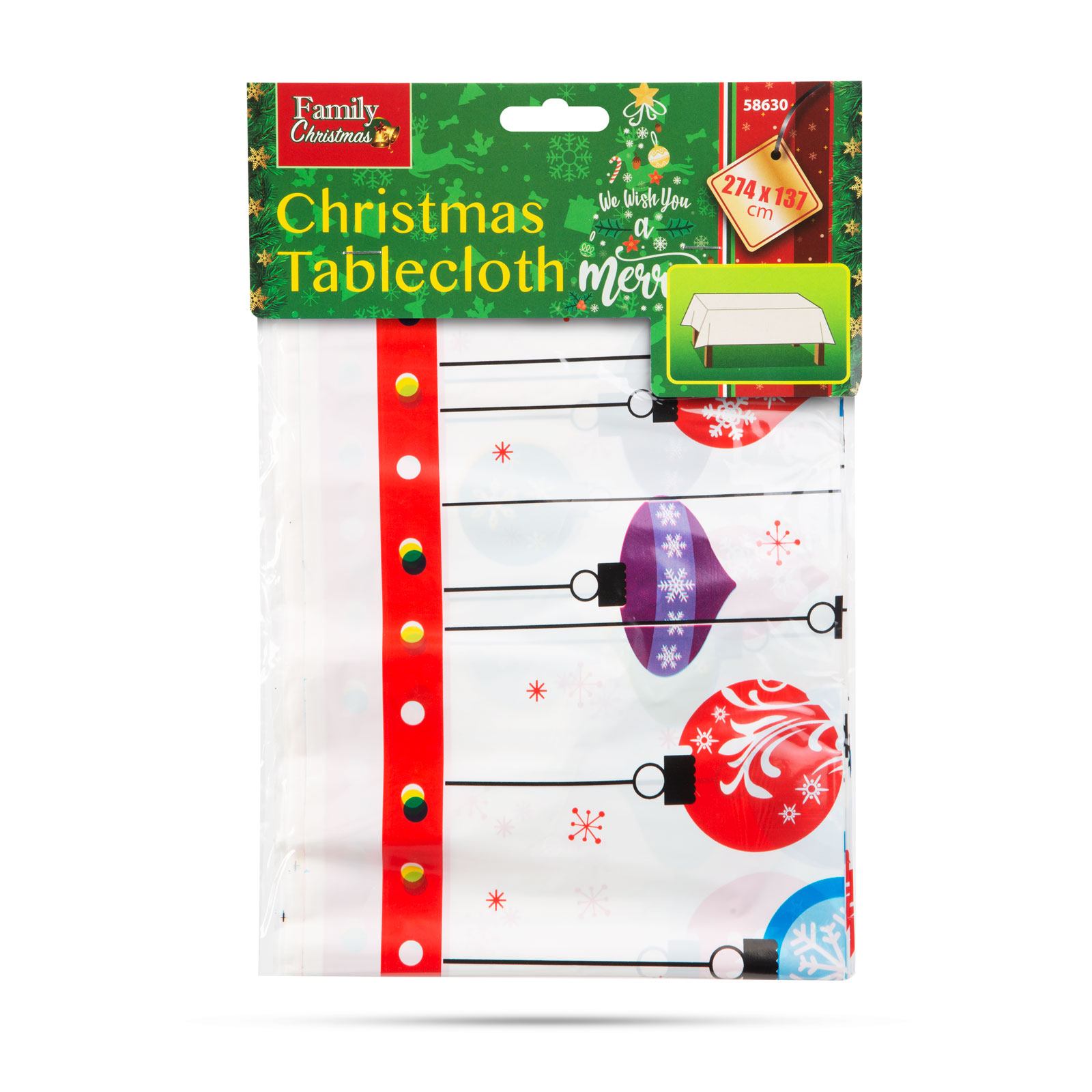 Față de masă de Crăciun - 274 x 137 cm - 2 tipuri [2]