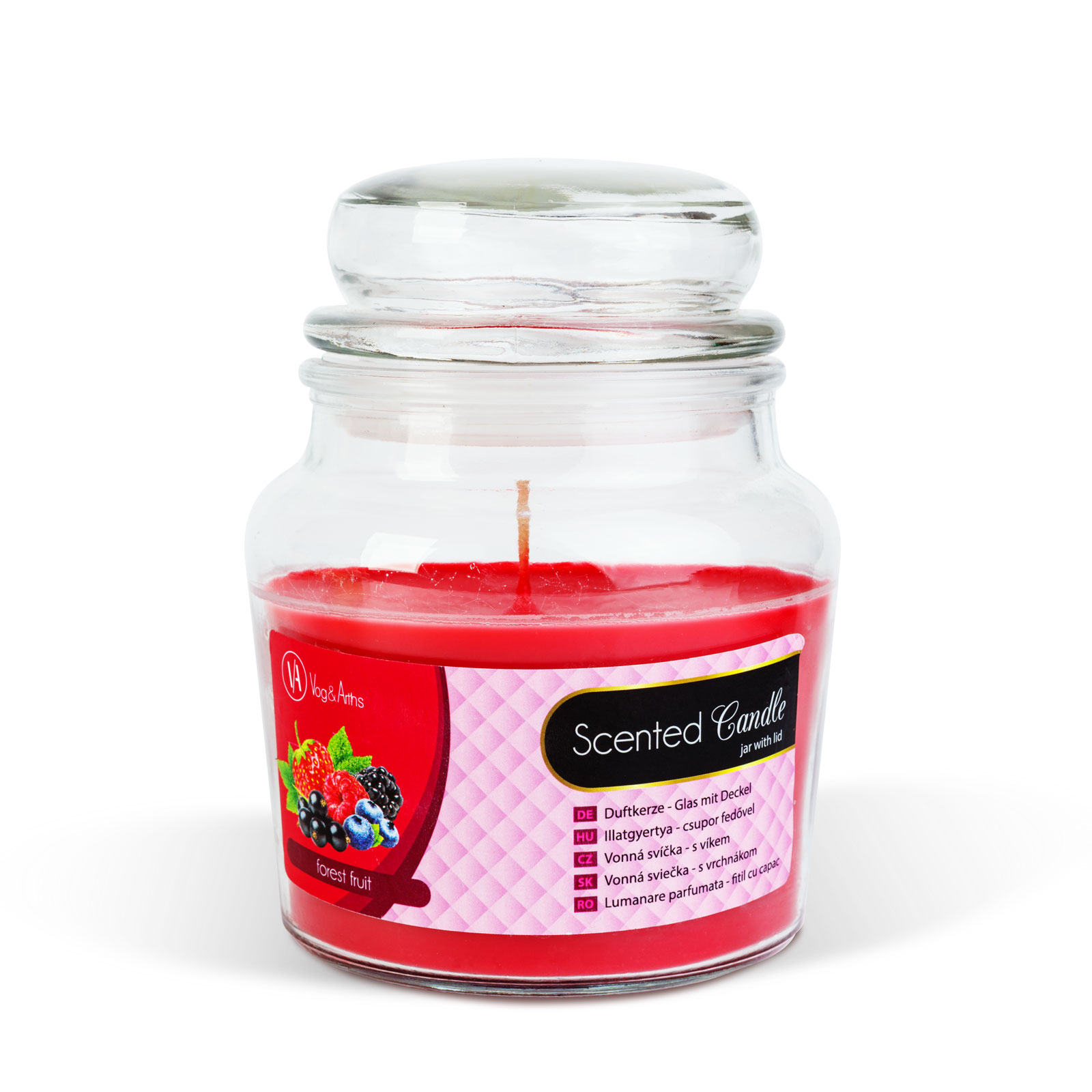 Lumanare parfumata - cu capac - fructe de padure - 310 g [2]