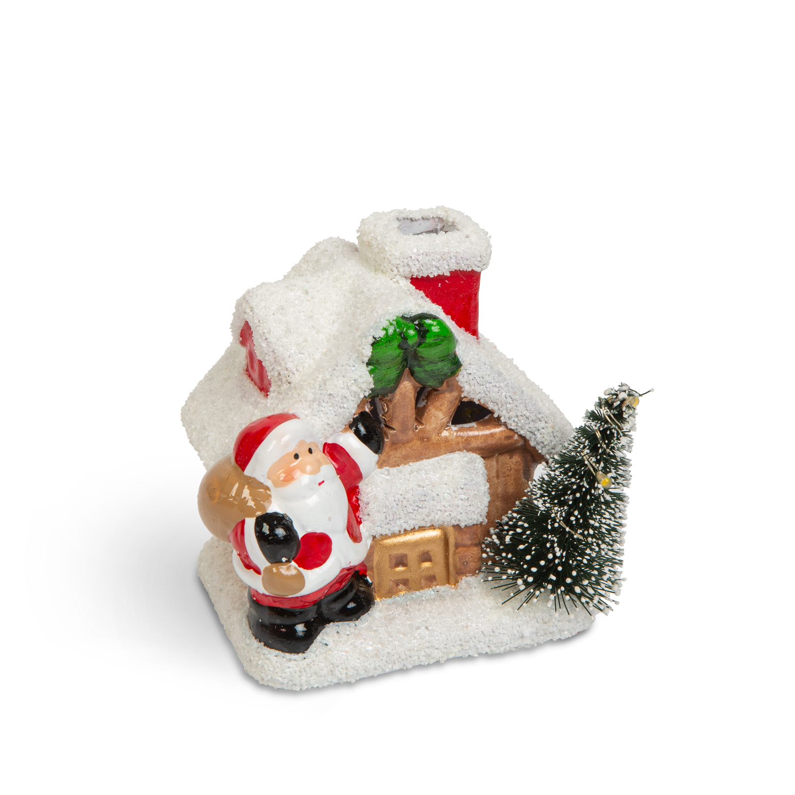 Casă LED de Craciun - 3 tipuri - 8 x 6 x 8.5 cm [2]