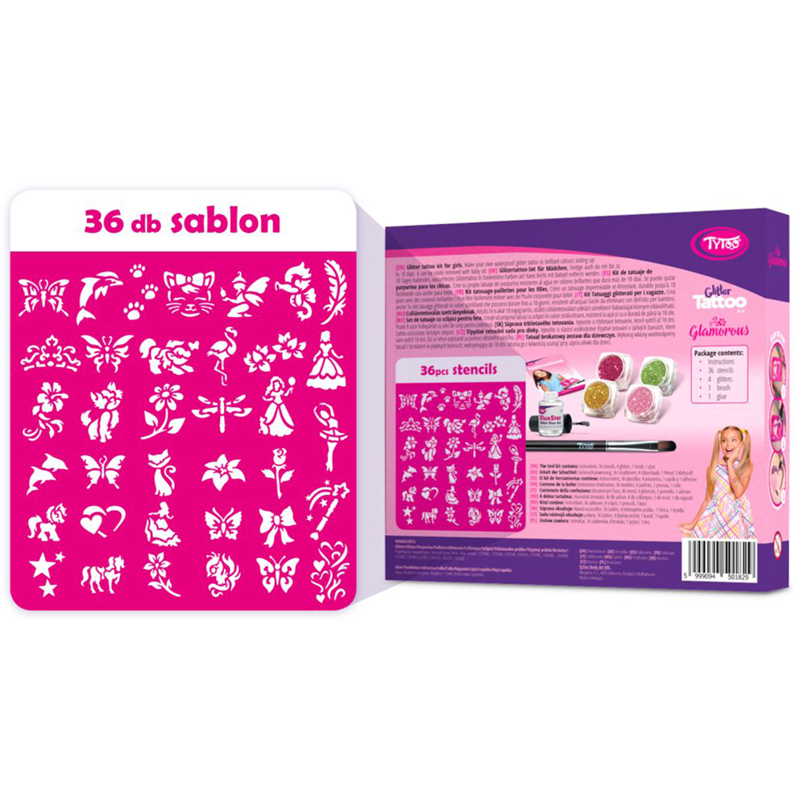 Set de tatuaj stralucitor [2]