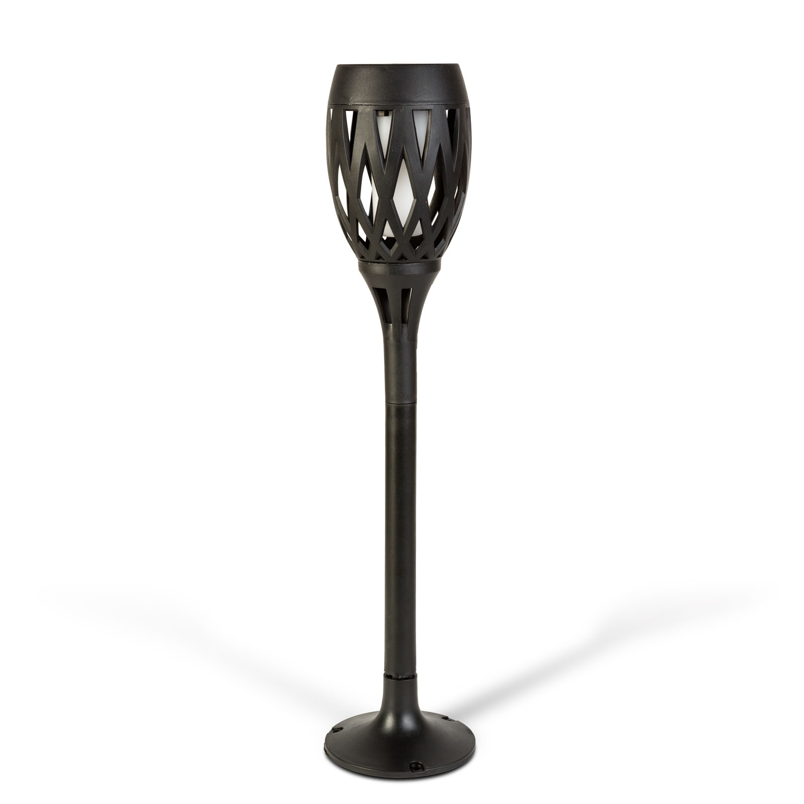 Lampa solara LED suspendata Ø14.5x13.5 cm alb cald pentru gradina, terasa, balcon IP44 [3]