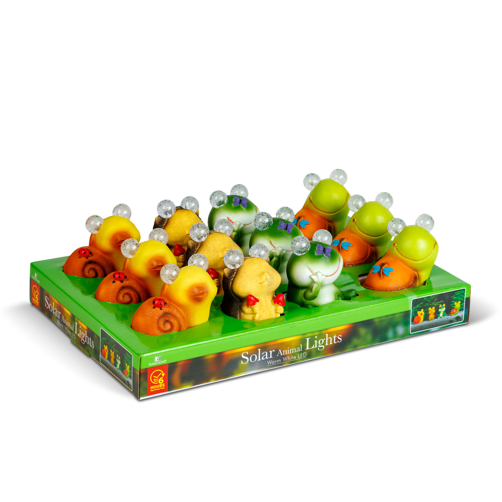 Lampa solara LED animale gradina, 9 cm, 2 LED alb cald, decor exterior, 4 modele [2]