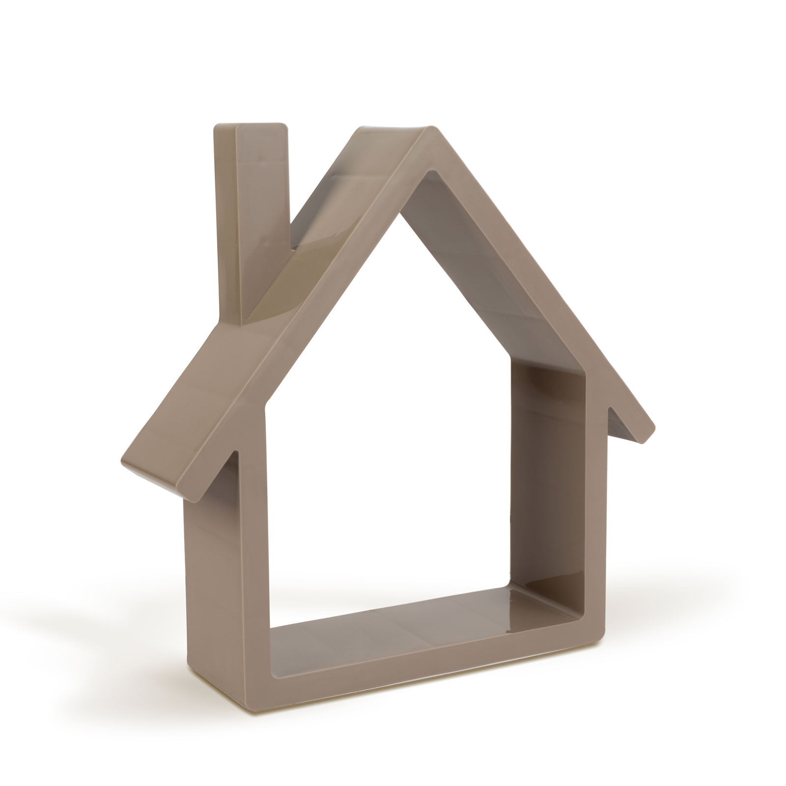 Raft decorativ perete forma casa 24 cm, 4 culori, pentru plante si obiecte, decor interior modern [3]