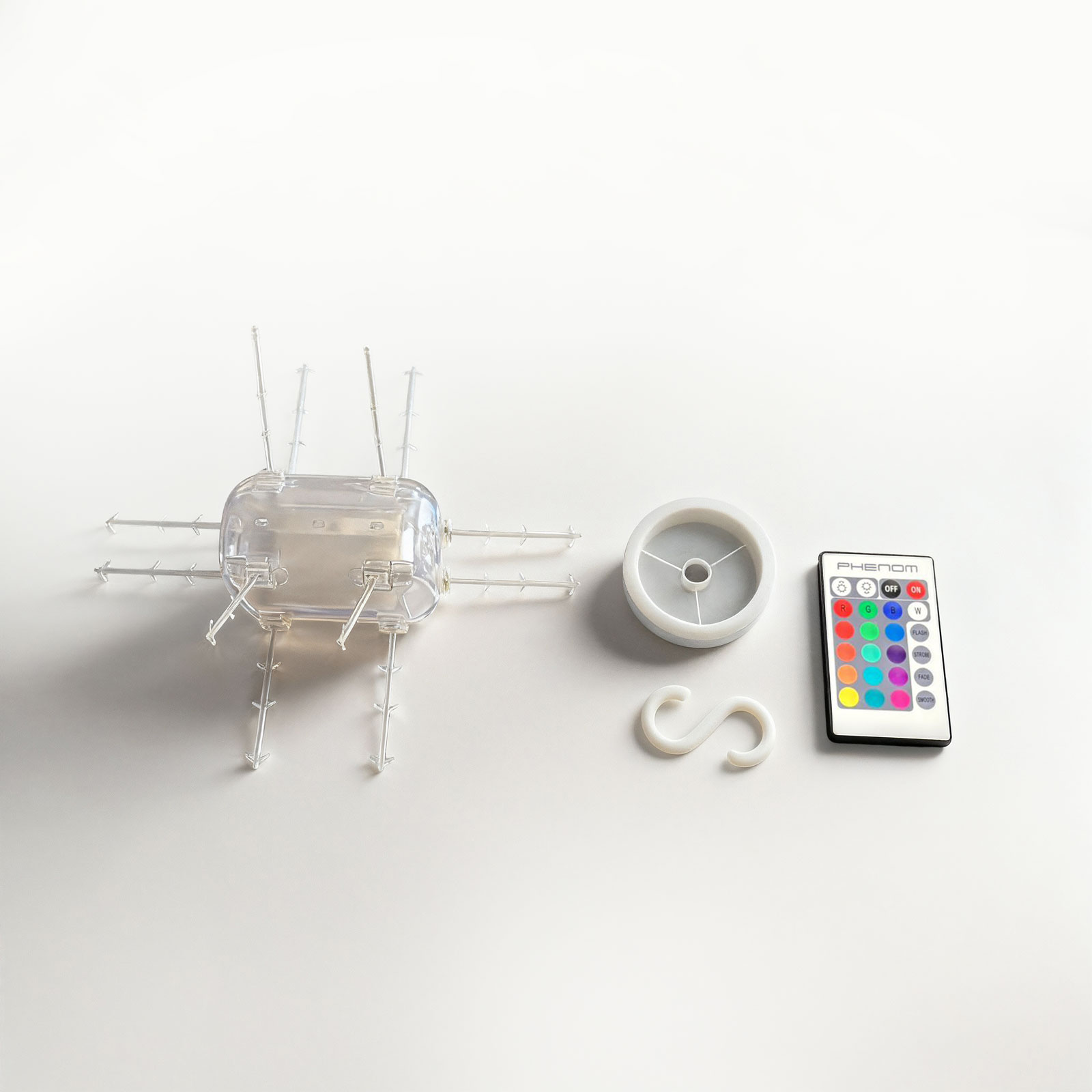 Lampă nor magic - 16 LED RGB - 3 x AAA - 25 x 20 x 15 cm [3]