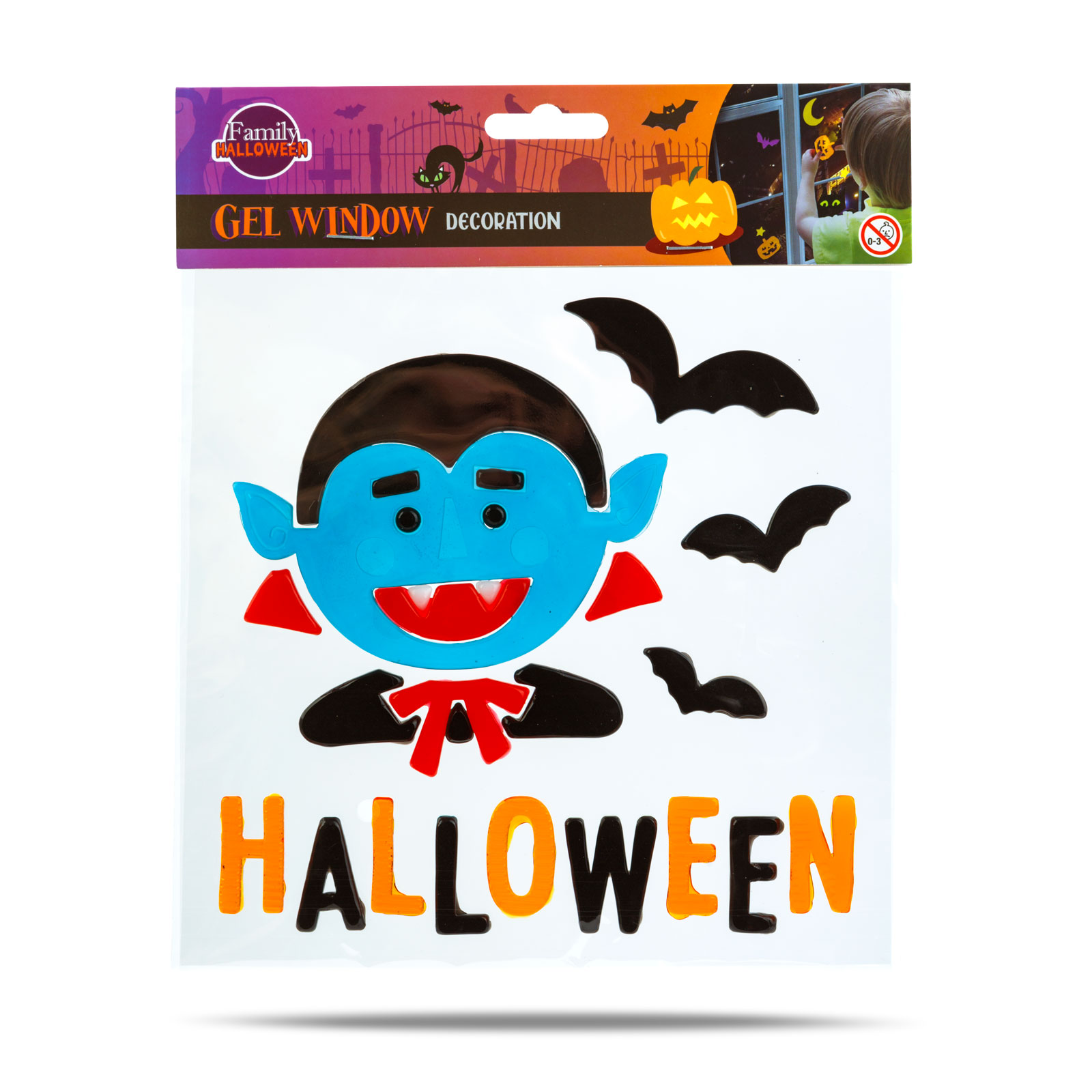 Decorațiuni cu gel pentru ferestre - Halloween [3]