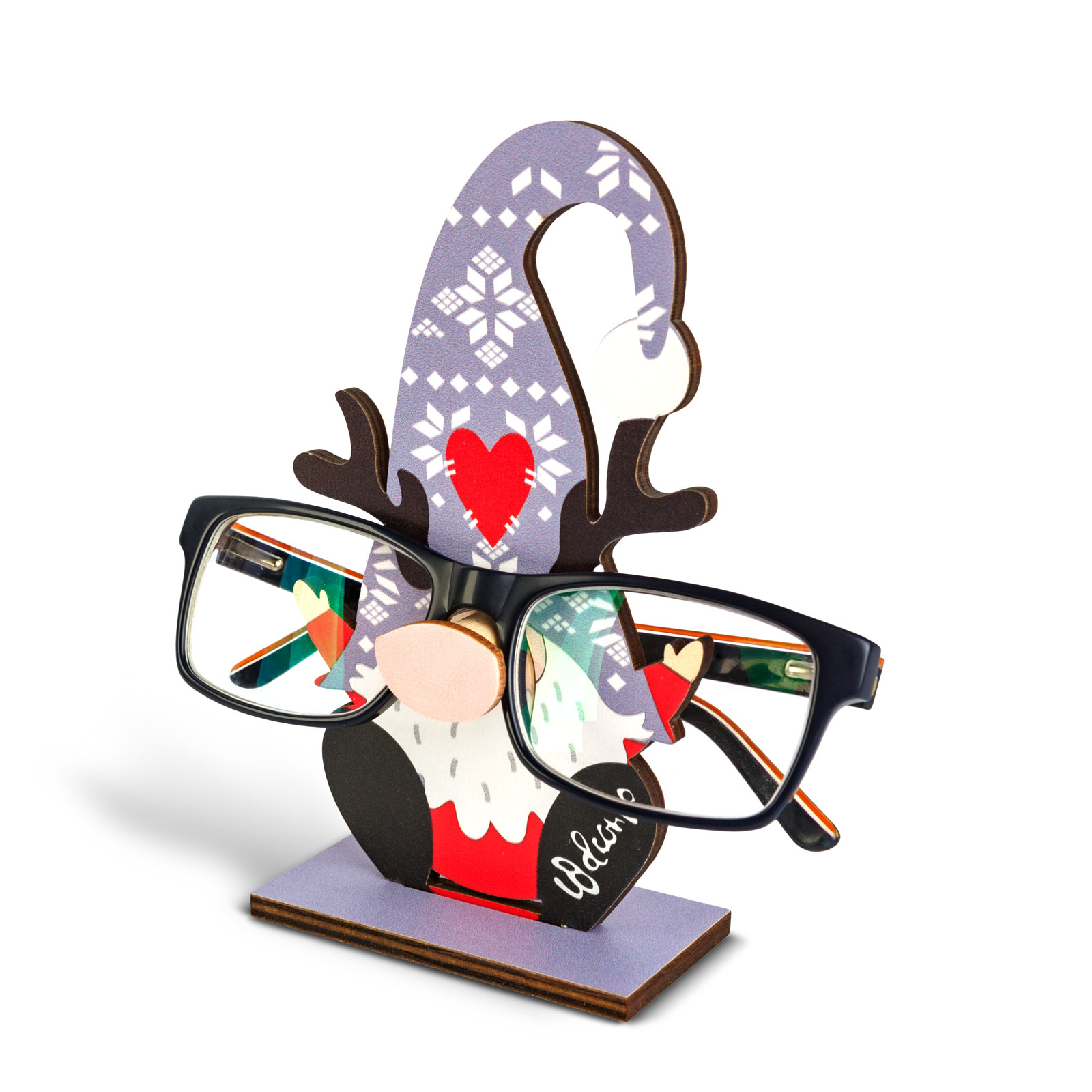 Decorațiune de Crăciun - suport pentru ochelari de masă - 14 x 10 cm - 4 modele [3]
