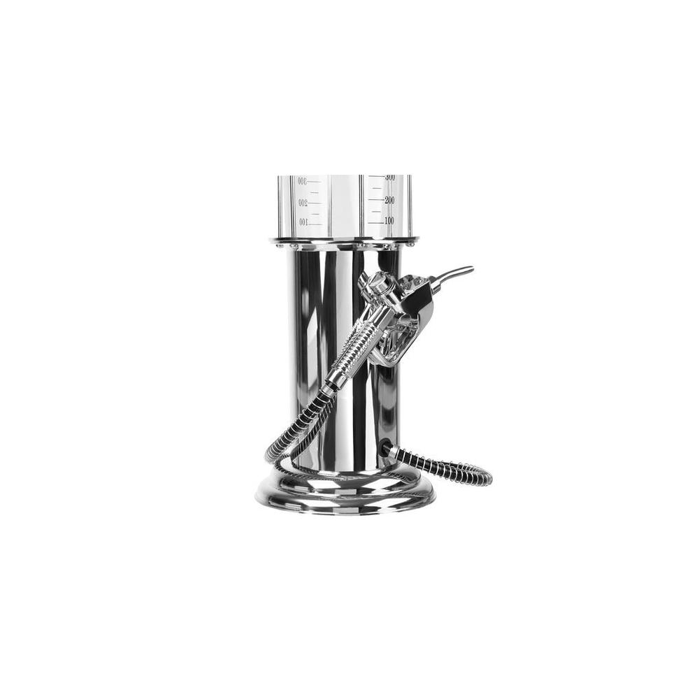 Dispenser bauturi 1L plastic design pompa cu furtun gri transparent [3]