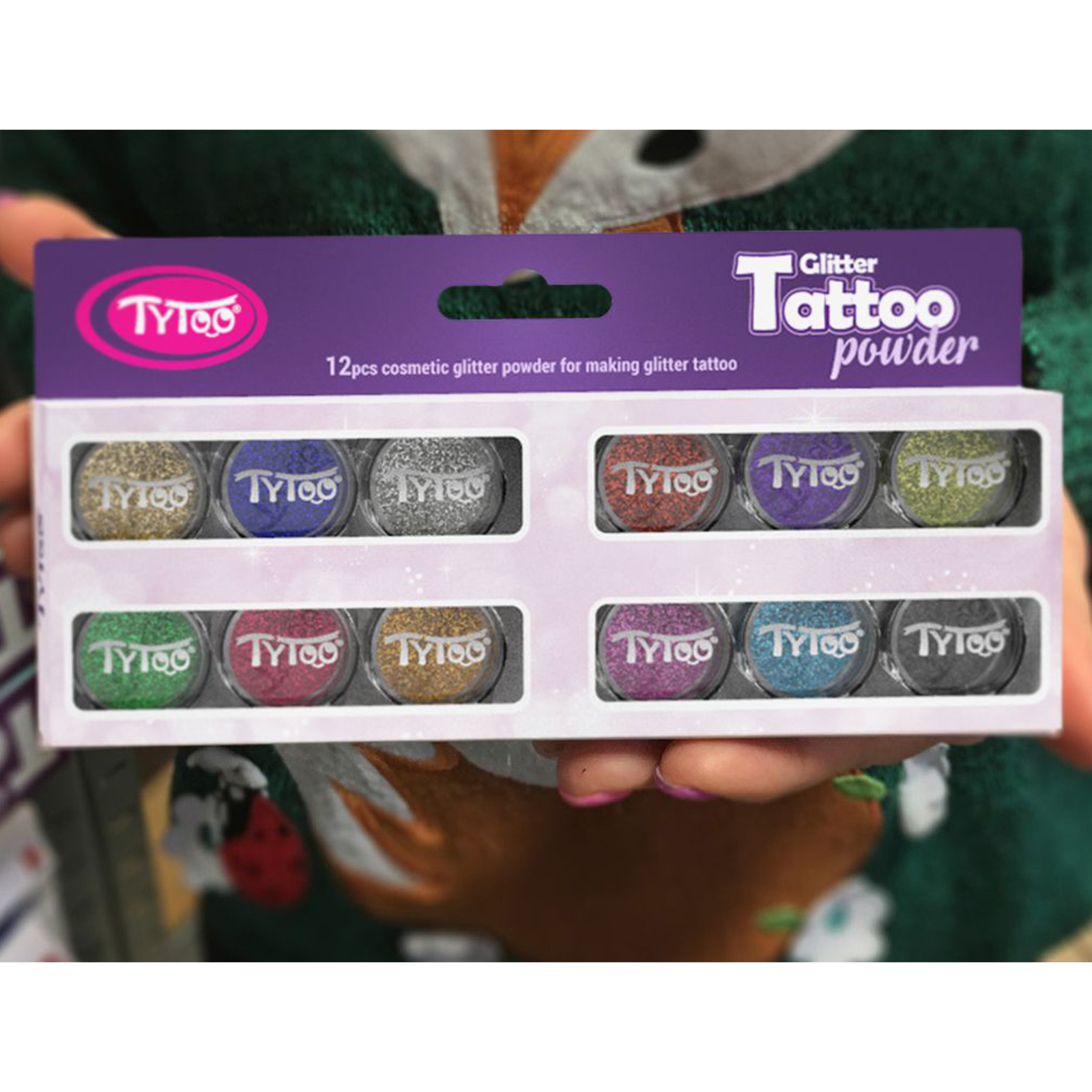 Set sclipici - culori TOP - 12 x 2,5 ml [3]