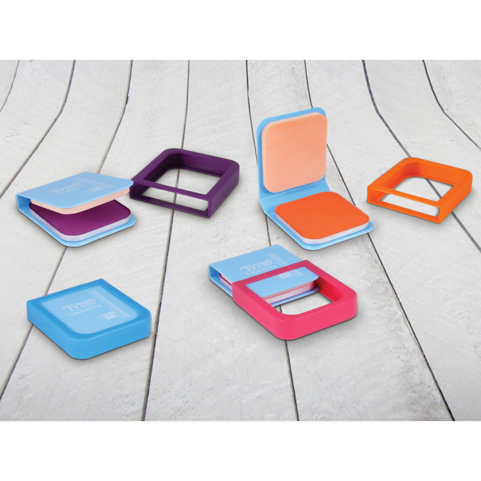 Creta de colorat parul - 4 culori - "Apus de soare Troopal" [3]