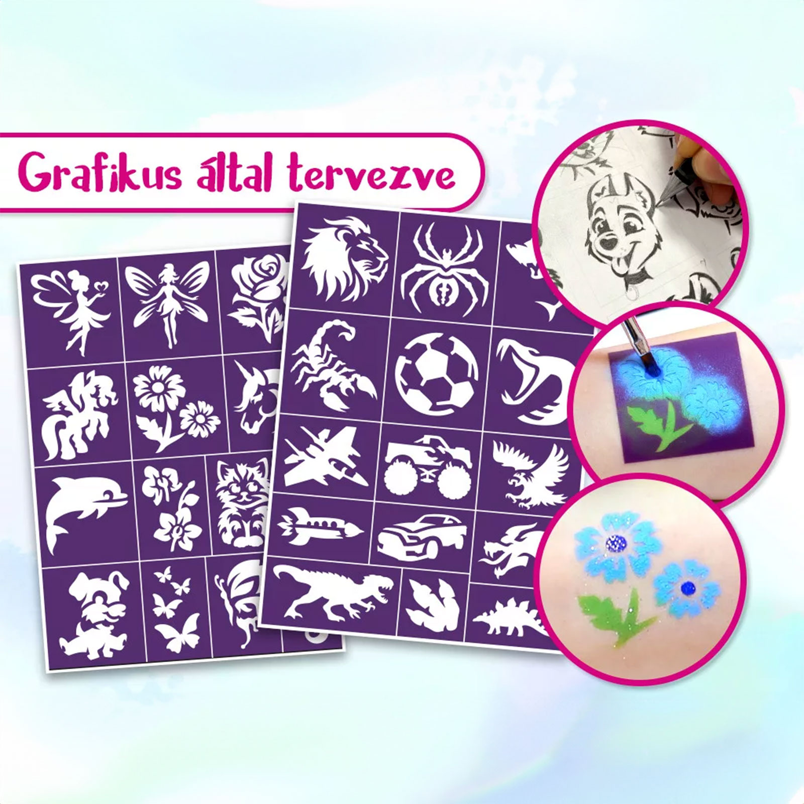 Set de vopsea pentru față Tytoo - "Starter Kit Plus" [3]