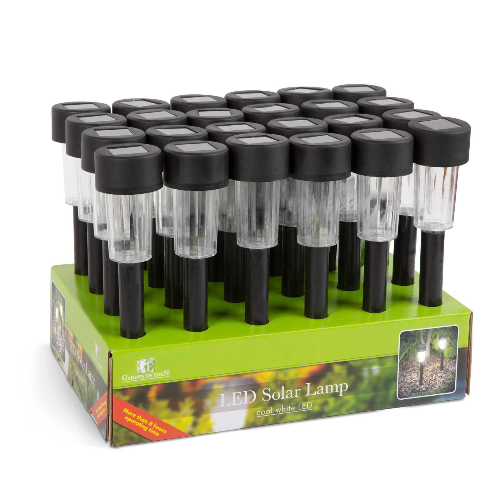 Lampa solara LED gradina, iluminat exterior, cu tarus, aprindere automata, lumina alba rece [4]