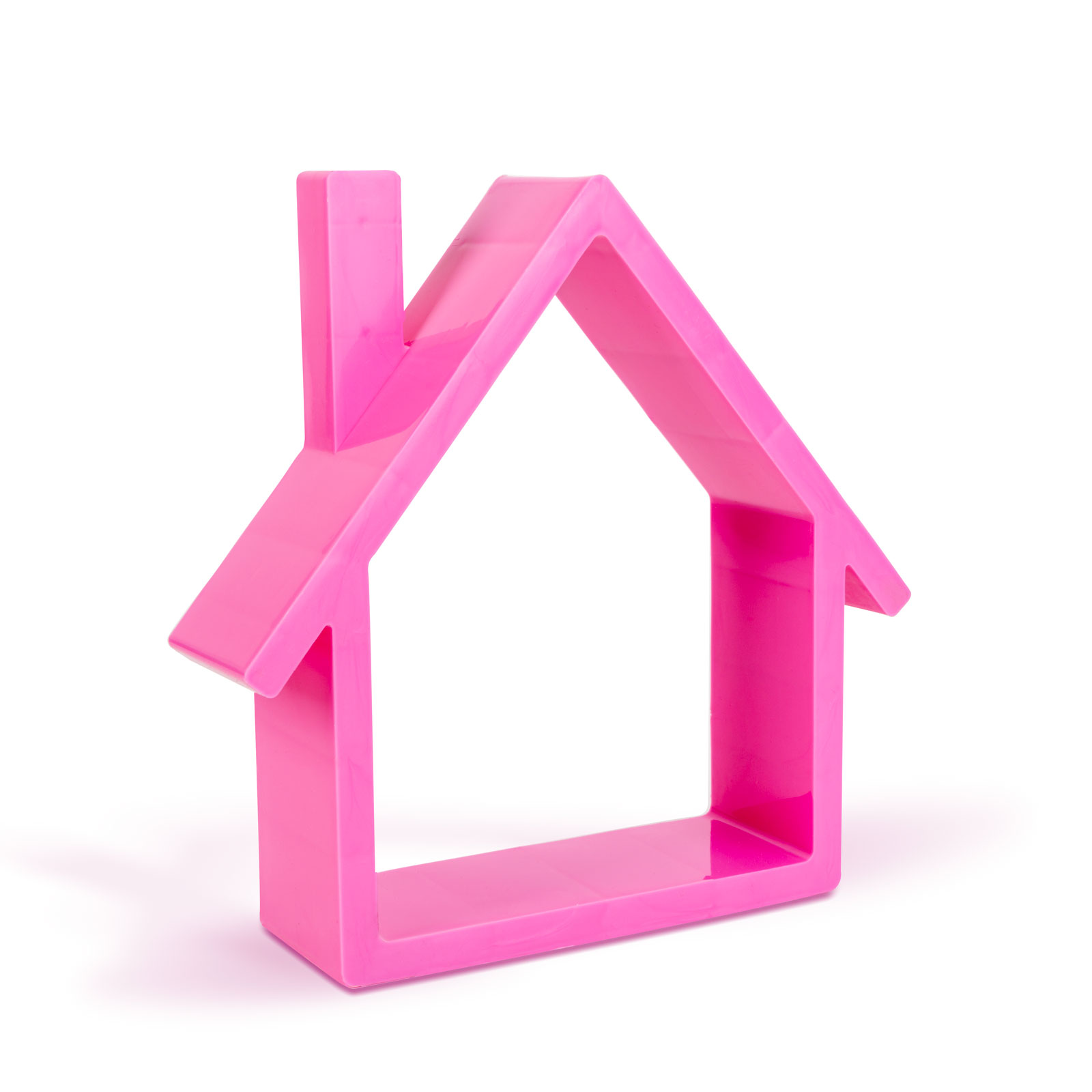 Raft decorativ perete forma casa 24 cm, 4 culori, pentru plante si obiecte, decor interior modern [4]