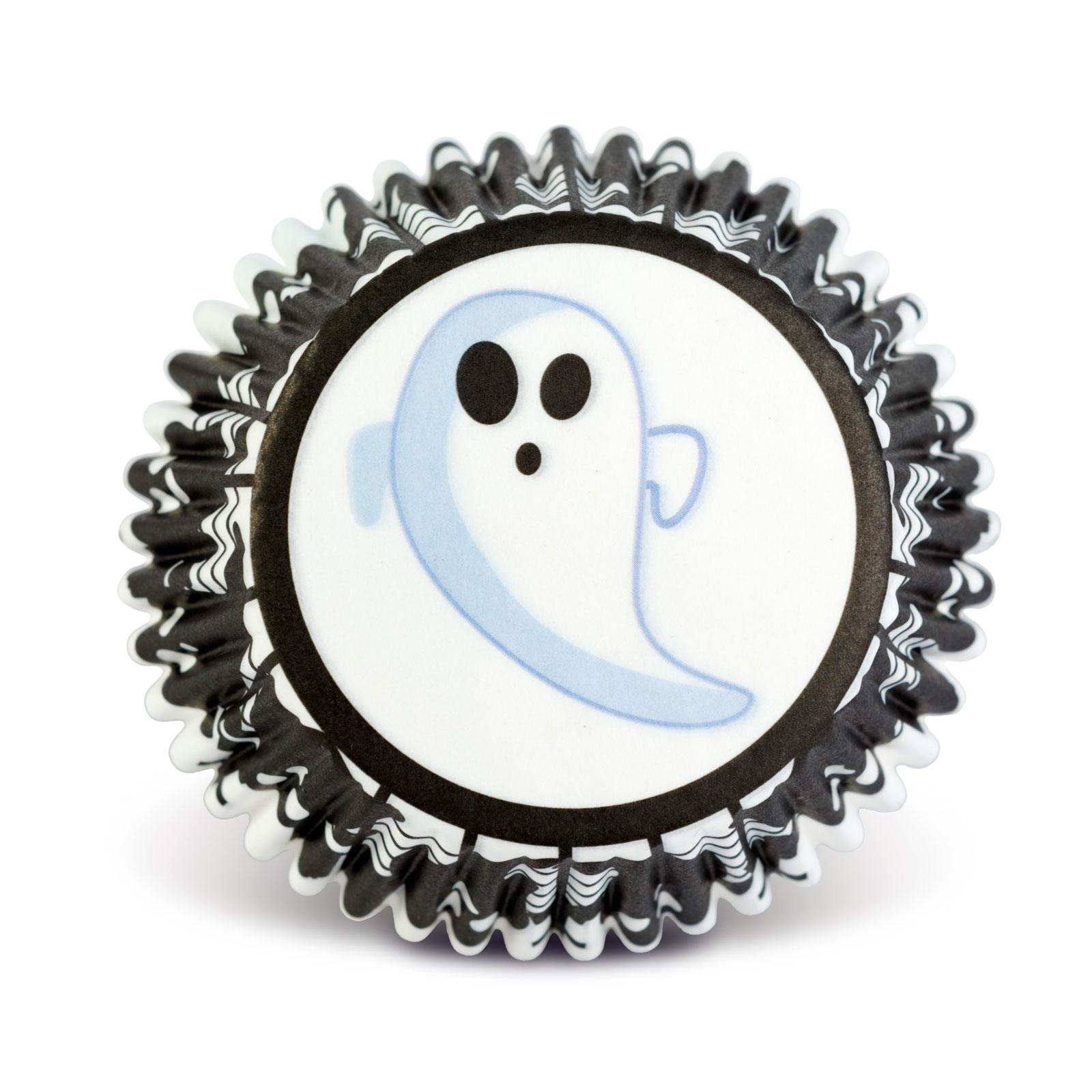 Decor de Halloween - set de hârtie brioșă - 50 - 4 tipuri - 7 x 5 x 3.2 cm [4]