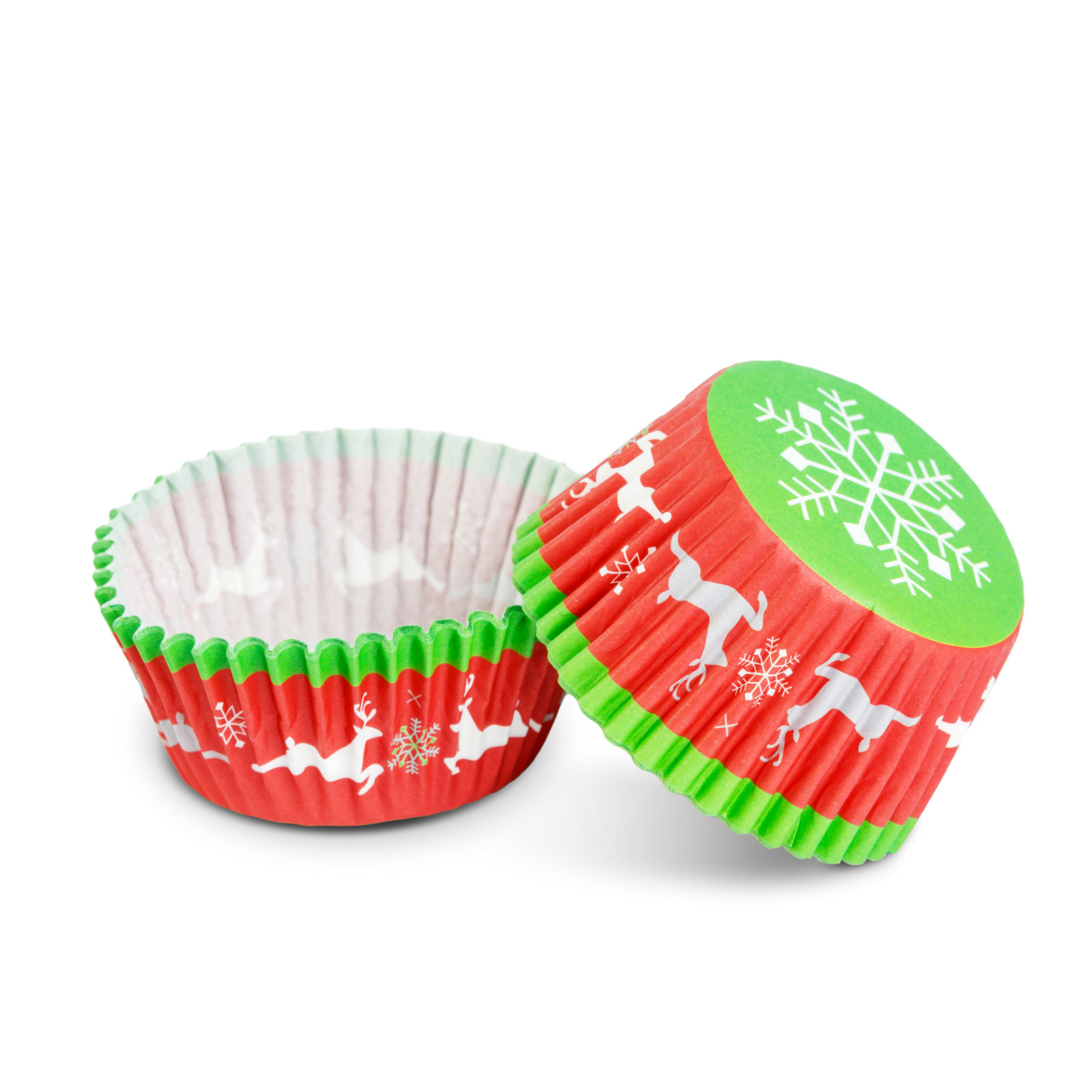 Set hârtie pentru brioșe - Crăciun - 100 buc / pachet [4]