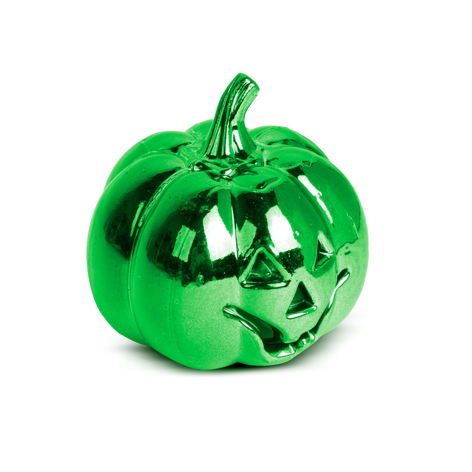 Decoratiune dovleac de Halloween - stralucitor - 6 cm - 3 culori / pachet [3]