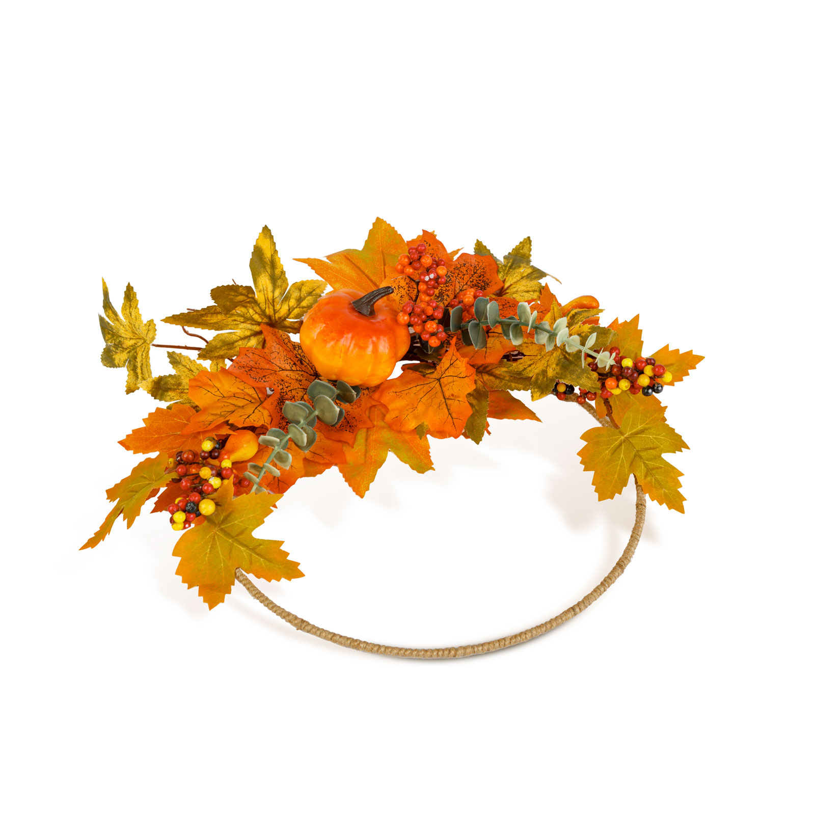 Decorațiune de toamnă - Coroniță / Agățătoare de ușă - 24 cm - 3 modele [3]