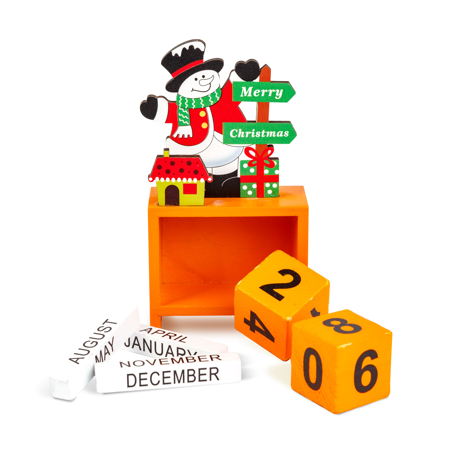 Calendar de Crăciun - MDF - 13,5 x 7 x 3,5 cm - 3 modele [3]