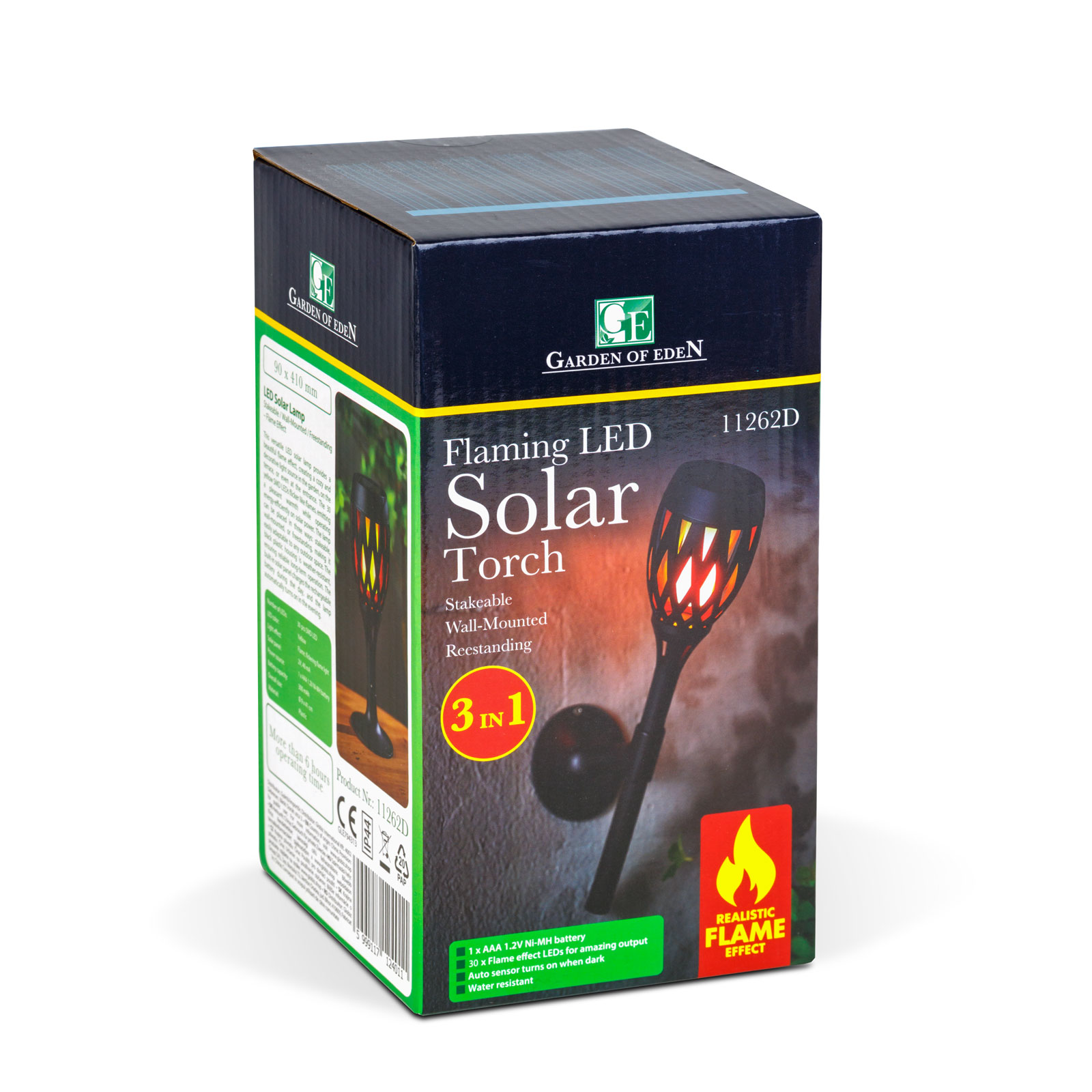 Lampa solara LED suspendata Ø14.5x13.5 cm alb cald pentru gradina, terasa, balcon IP44 [5]