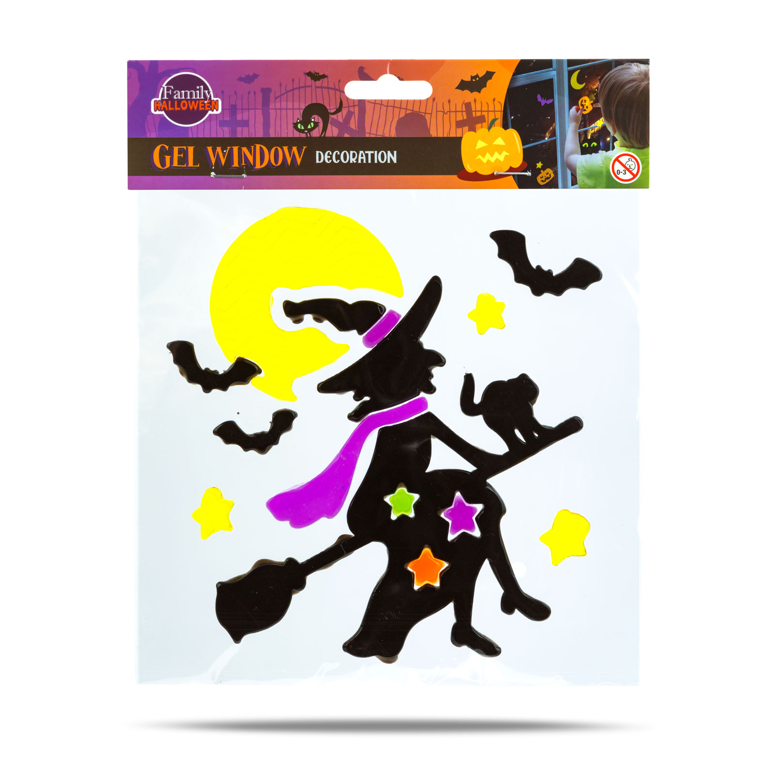 Decorațiuni cu gel pentru ferestre - Halloween [5]