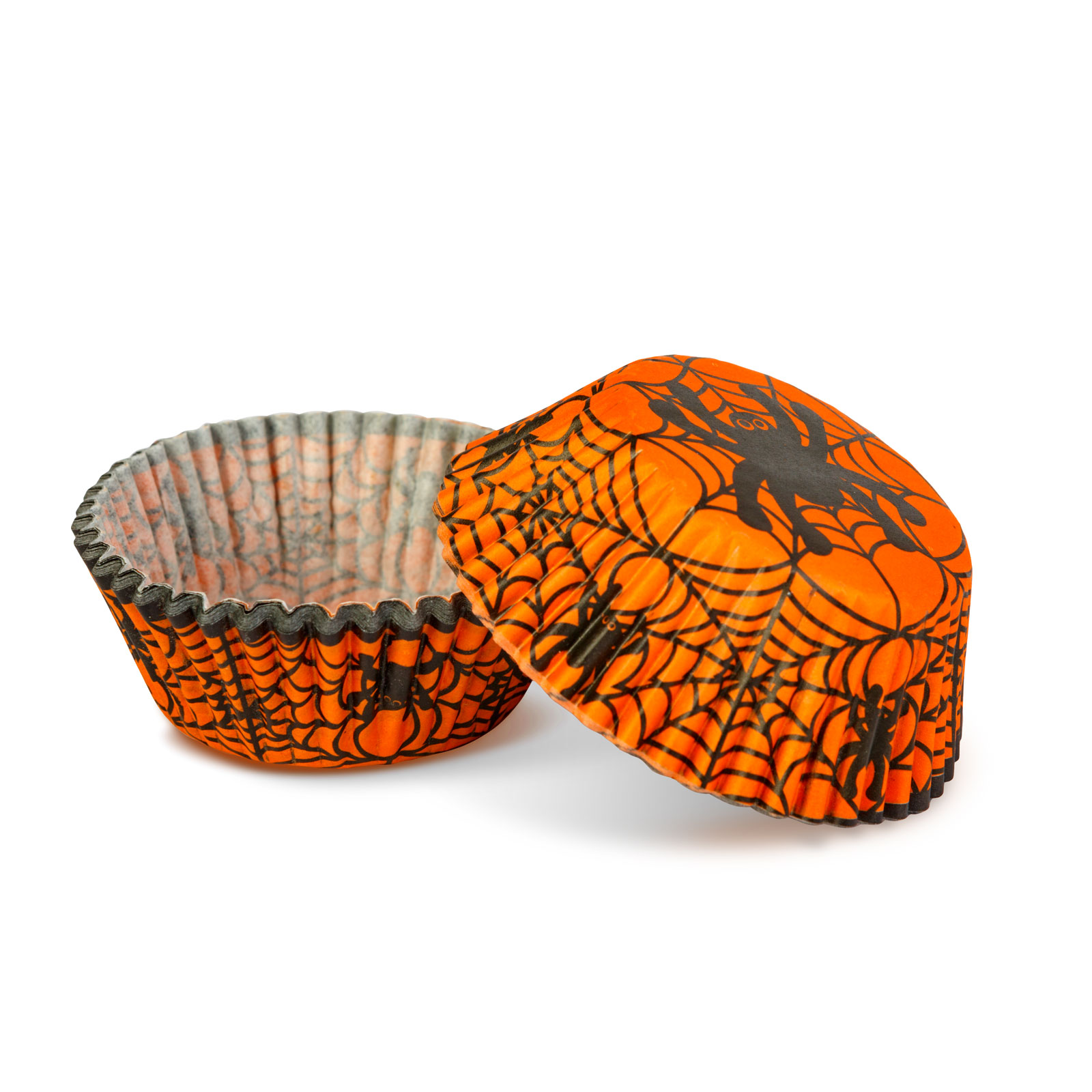 Decor de Halloween - set de hârtie brioșă - 50 - 4 tipuri - 7 x 5 x 3.2 cm [5]