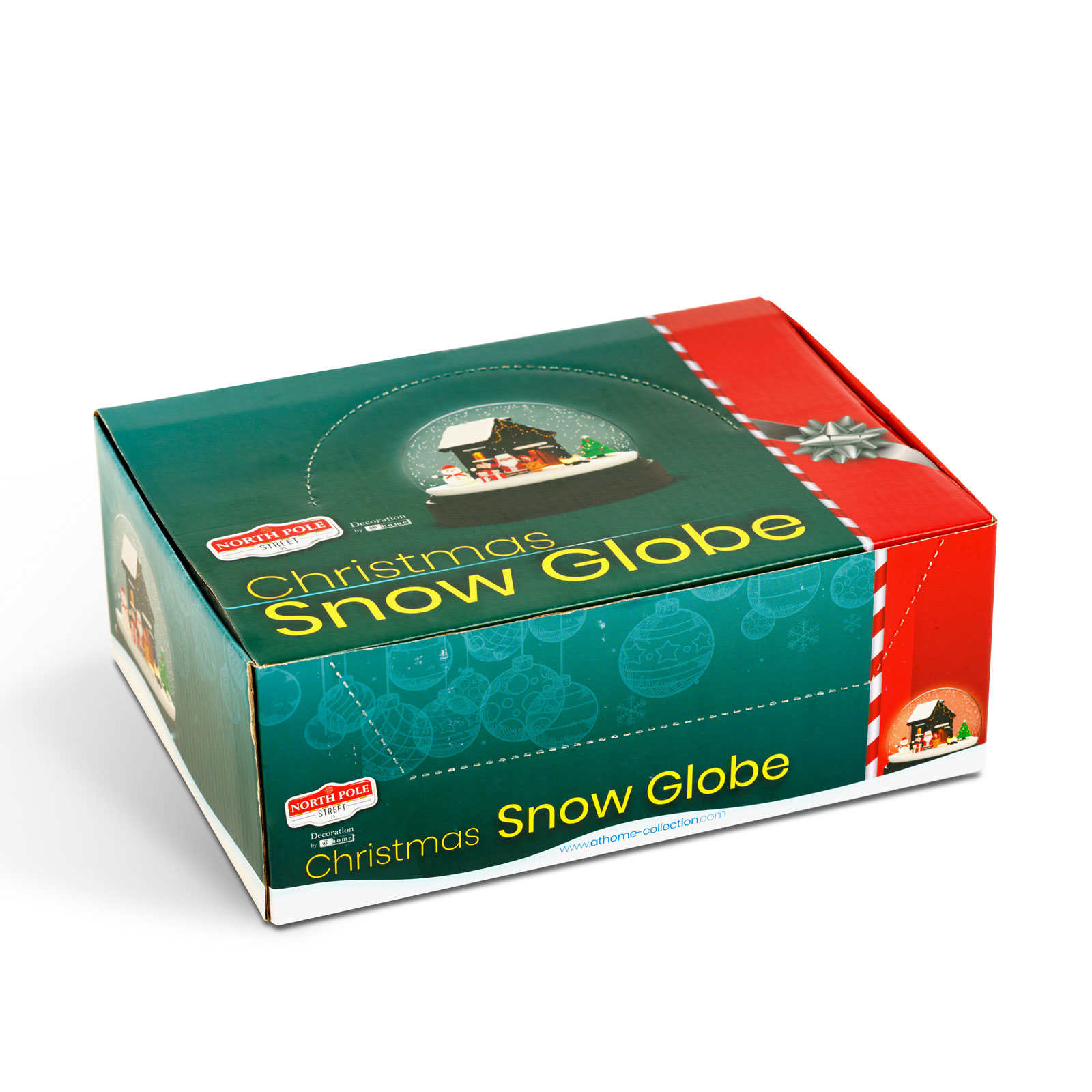 Bulgăre de zăpadă de Crăciun - 4 modele . 12 buc./display [6]