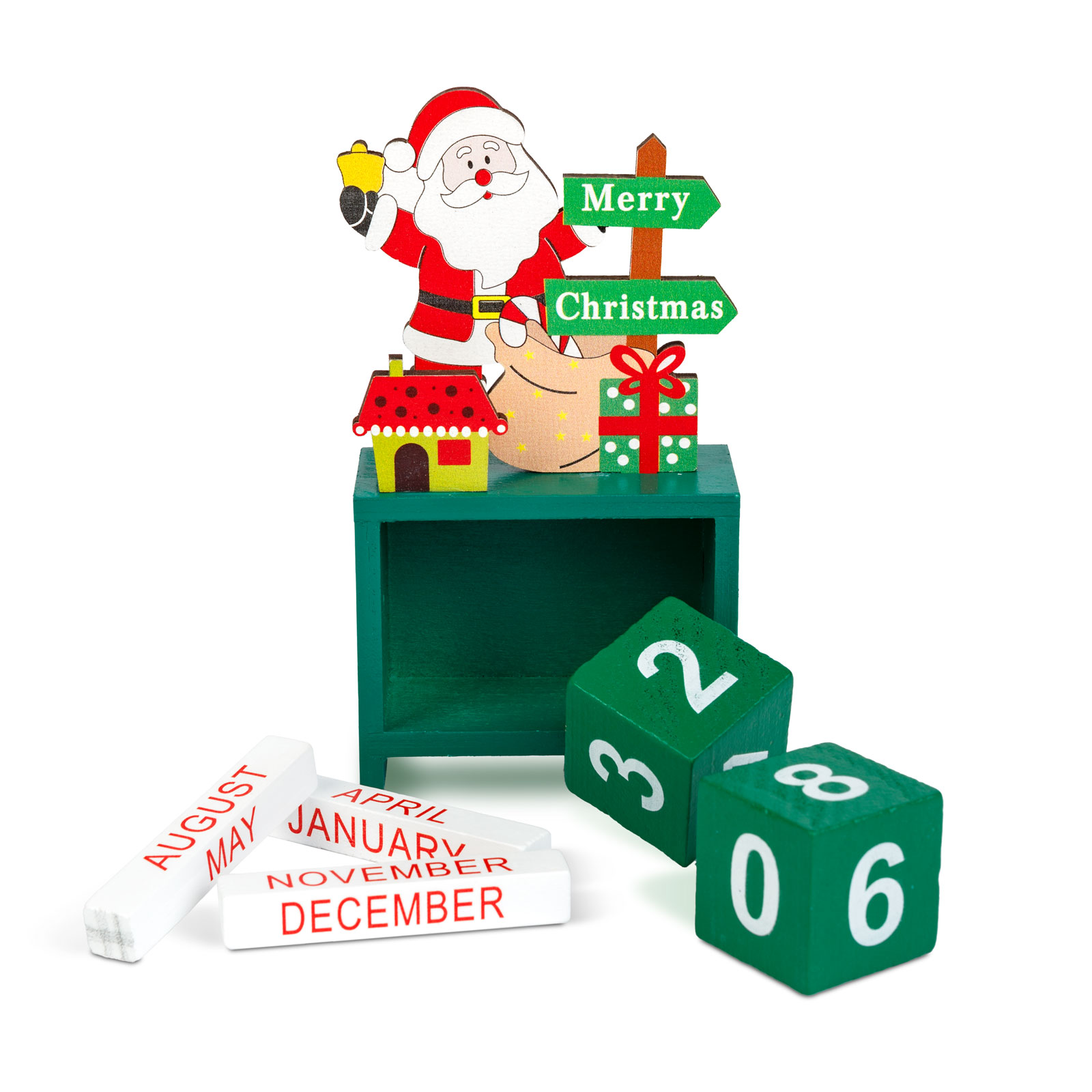 Calendar de Crăciun - MDF - 13,5 x 7 x 3,5 cm - 3 modele [5]