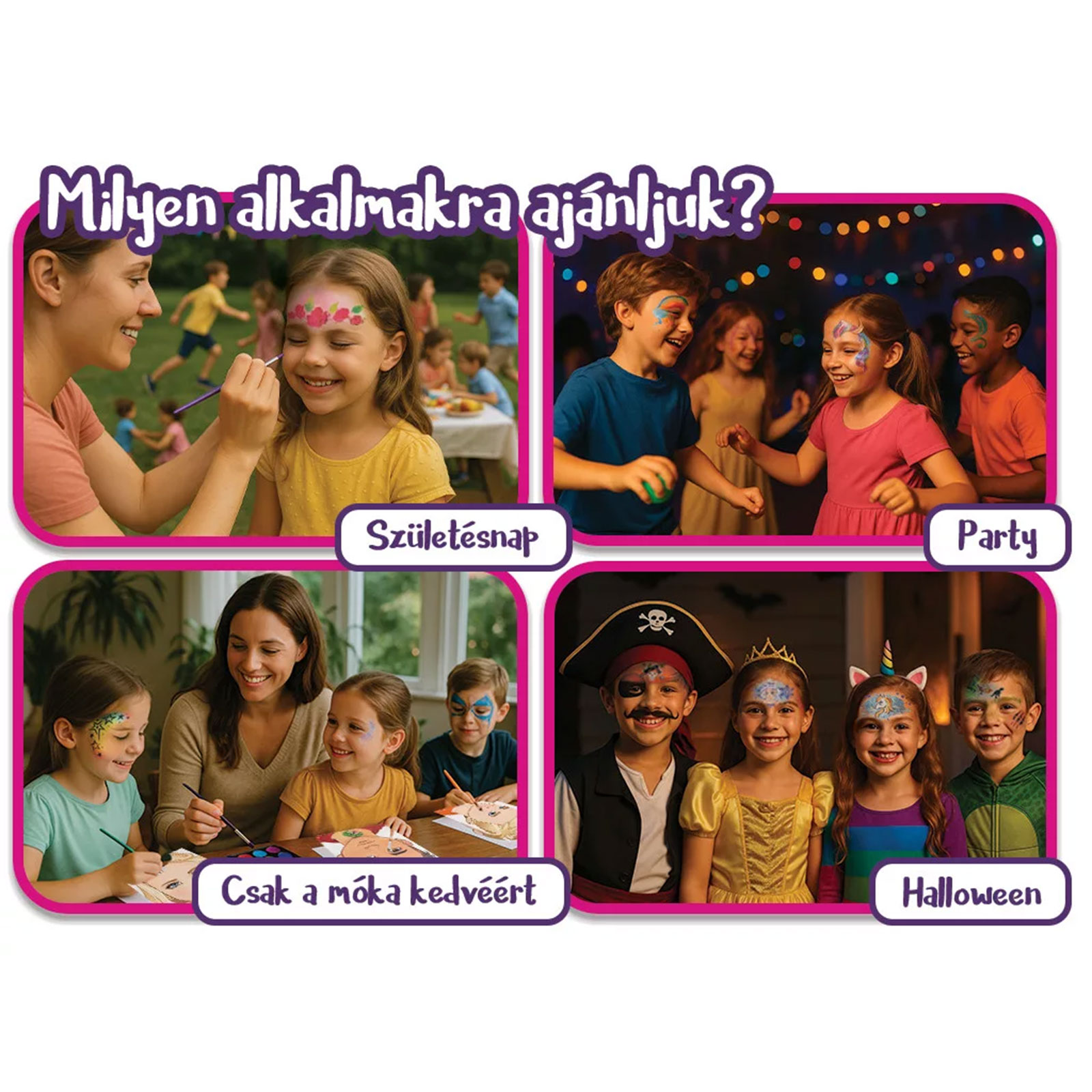 Set de vopsea pentru față Tytoo - "Starter Kit Plus" [6]