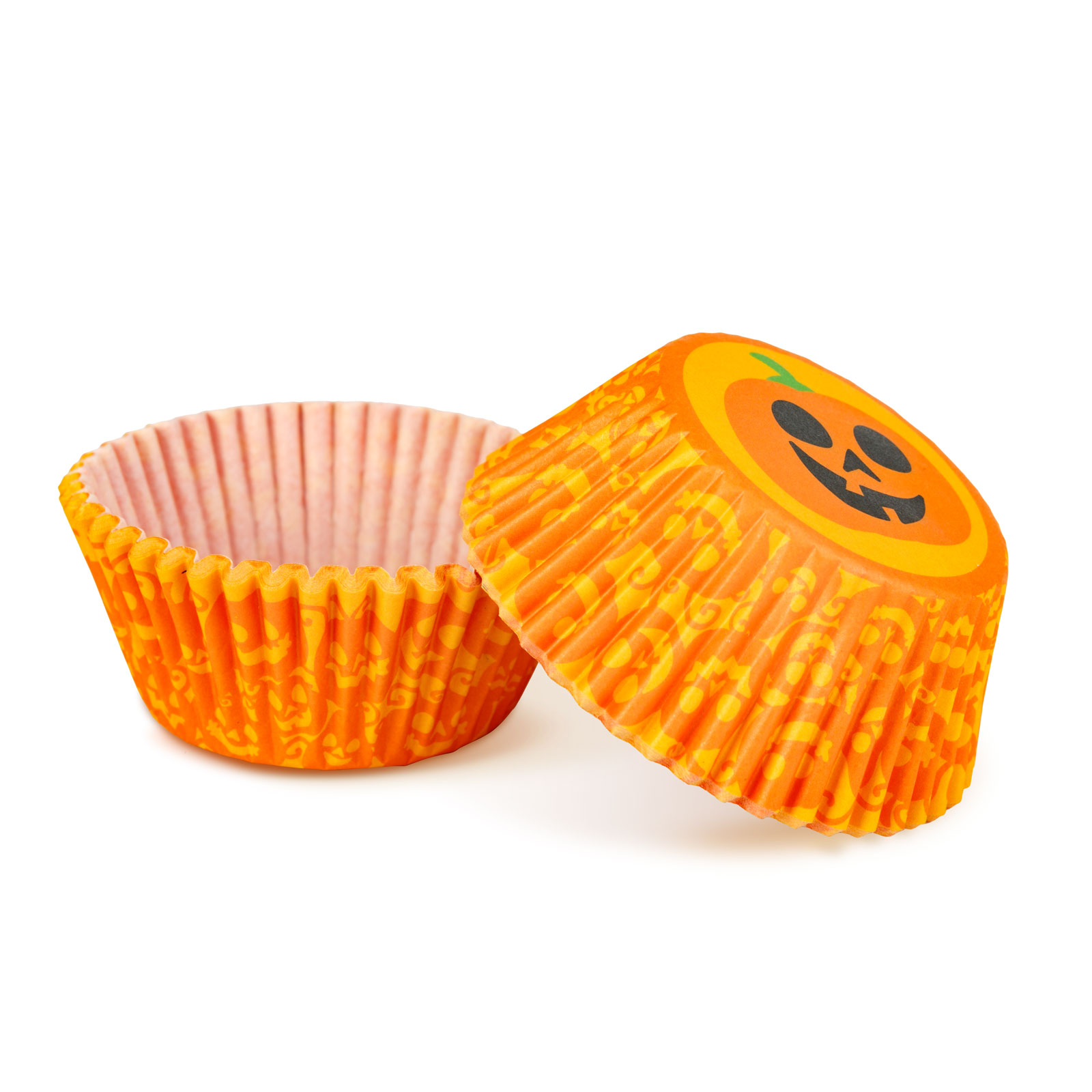 Decor de Halloween - set de hârtie brioșă - 50 - 4 tipuri - 7 x 5 x 3.2 cm [7]