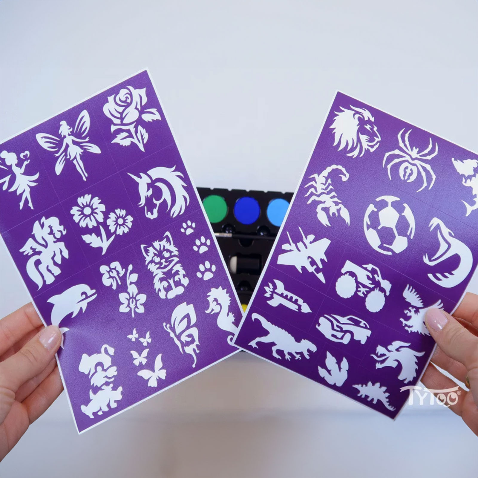 Set de vopsea pentru față Tytoo - "Starter Kit Plus" [8]