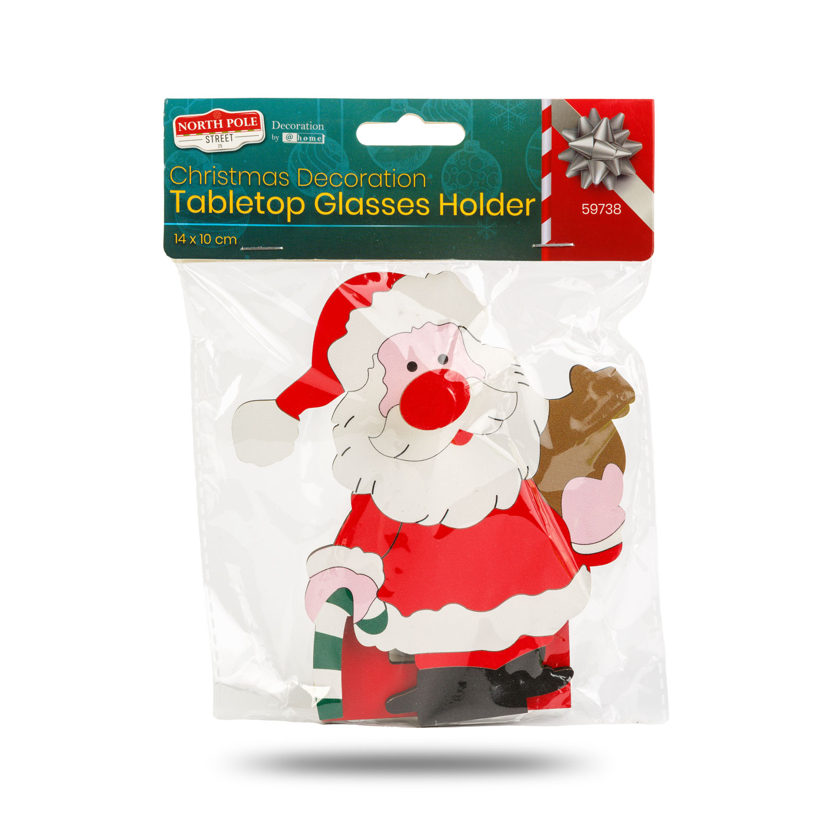 Decorațiune de Crăciun - suport pentru ochelari de masă - 14 x 10 cm - 4 modele [9]