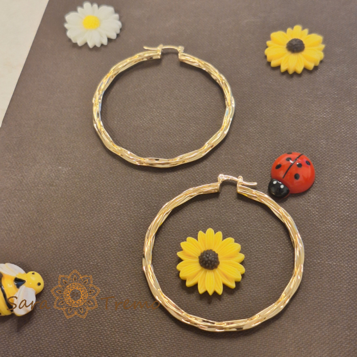 Cercei „Aurora Classica” – cercuri mari cu strălucire atemporală [4]