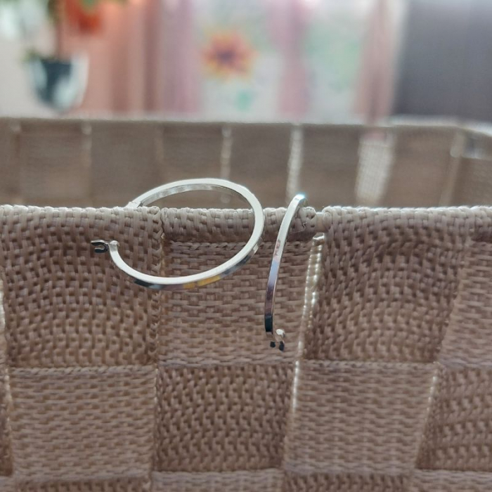 Cercei rotunzi din argint Denise - Bijuterii elegante [5]