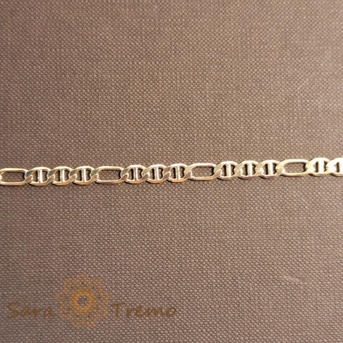 Brățară lată placată cu aur 18K, model 3 cu 1, 20 cm [2]