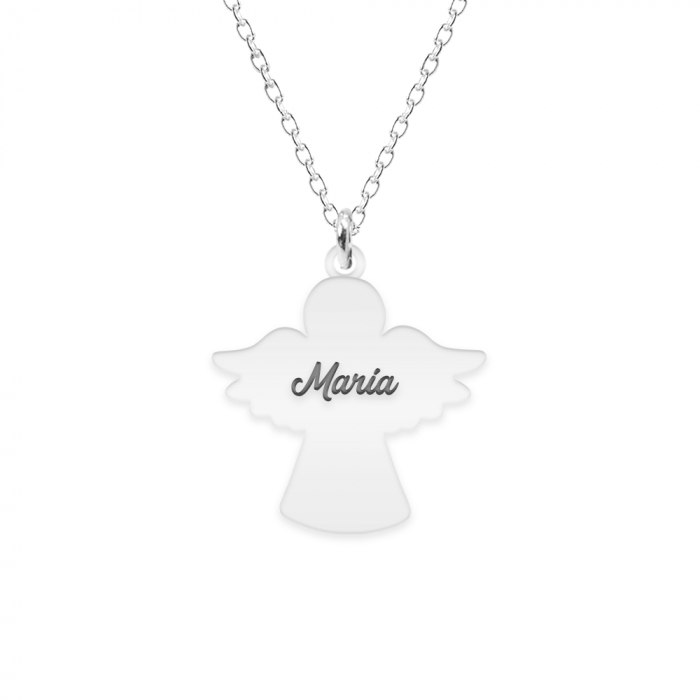 Angelino - Colier personalizat ingeras din argint 925 [1]