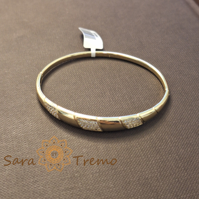 Bratara aur 14K placat – Segmente de Lumina [1]