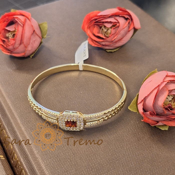 Bratara aur 14K placat – Focul Regal [3]