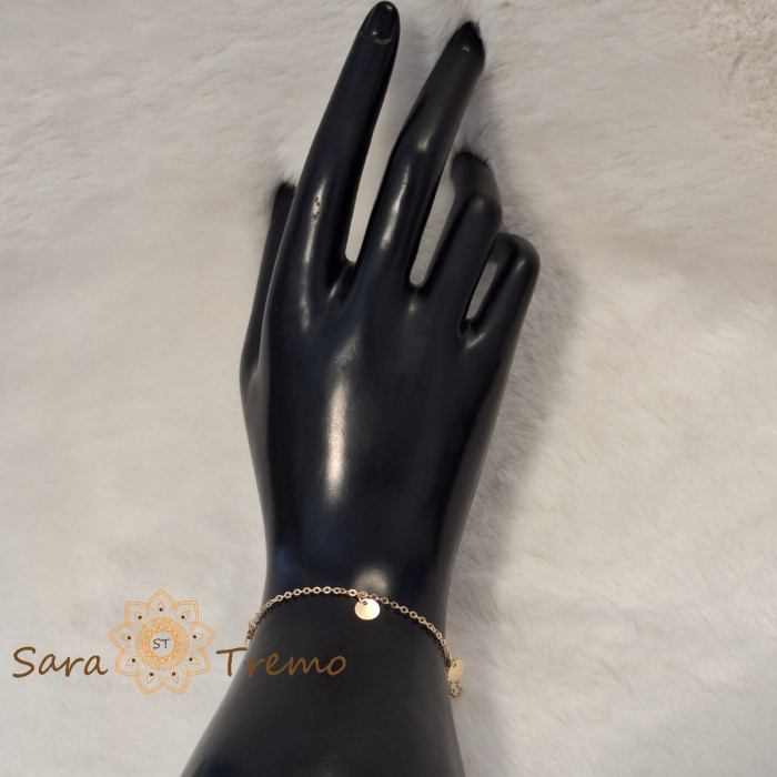 Bratara Fortuna – 19 cm placata aur 18K Brazilia cu stanta [4]