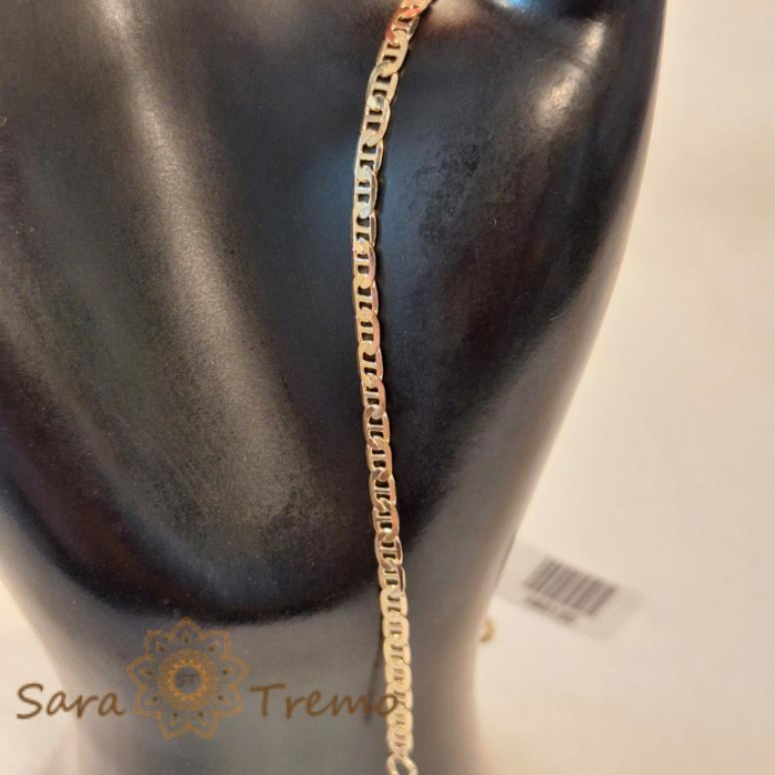 Brățară fină placată cu aur 18K - 20 cm [5]