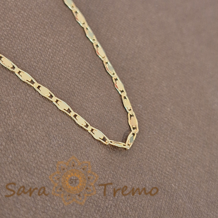 Bratara fina placata cu aur Jubileum - 18 cm [2]