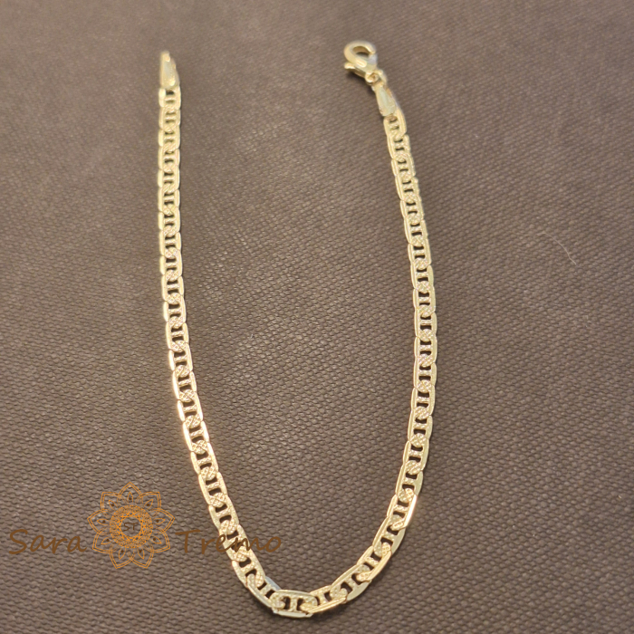 Bratara Milano – placata aur 18K, 20 cm, Brazilia [6]