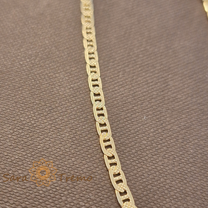Bratara Milano – placata aur 18K, 20 cm, Brazilia [3]