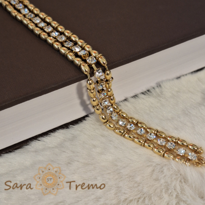 Bratara placata cu aur SaraTremo [4]
