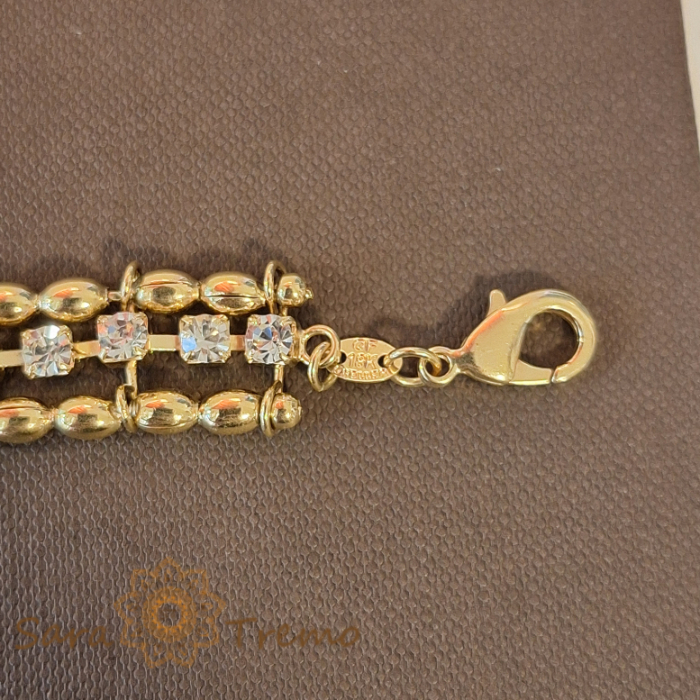 Bratara placata cu aur SaraTremo [7]